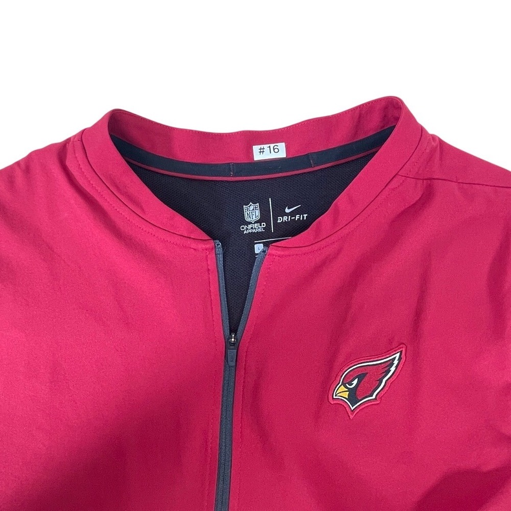 Nike NFL Arizona Cardinals Dri-FIT Onfield Apparel Jacket Mens L